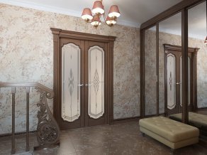 Зеркальный шкаф-купе